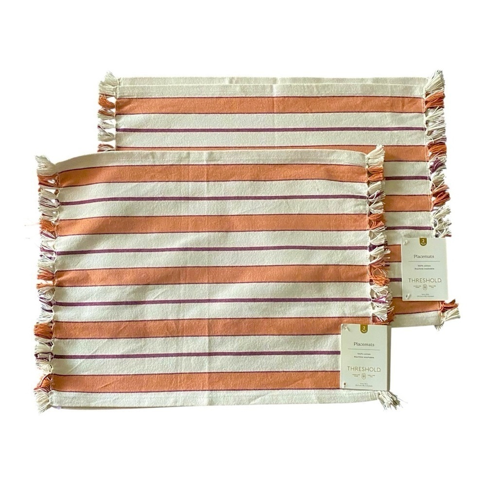 NWT-THRESHOLD-SET OF 4 PLACEMATS